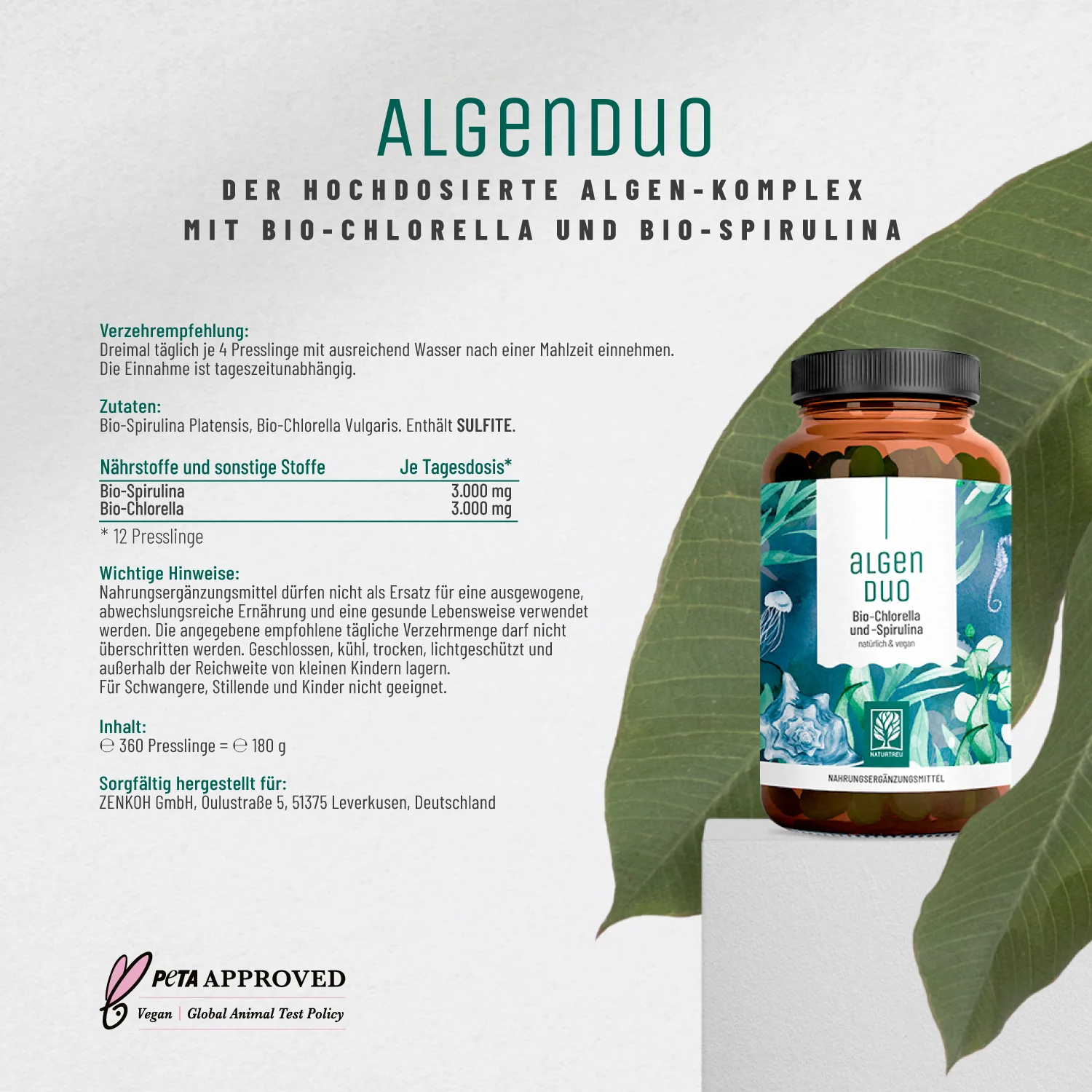 Algenduo: Bio-Chlorella und Bio-Spirulina - Image 9