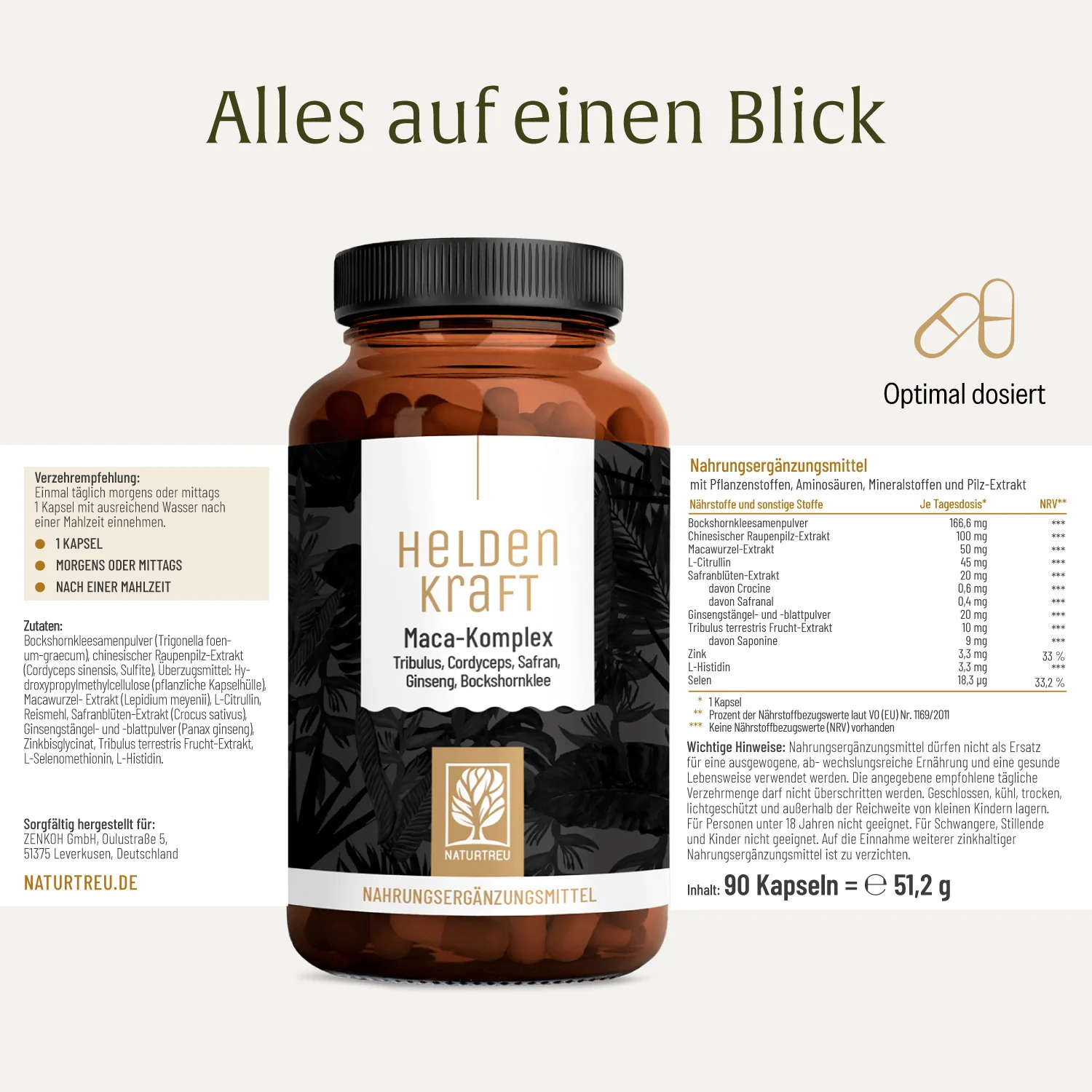 Heldenkraft: Maca-Komplex mit Tribulus - Image 7