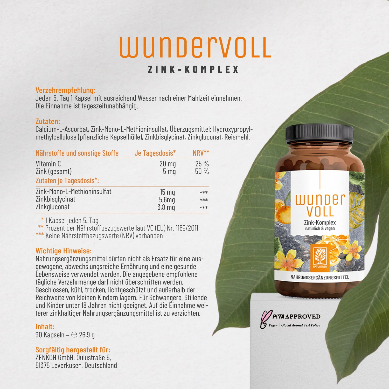 Wundervoll: Zink-Komplex Kapseln - Image 9