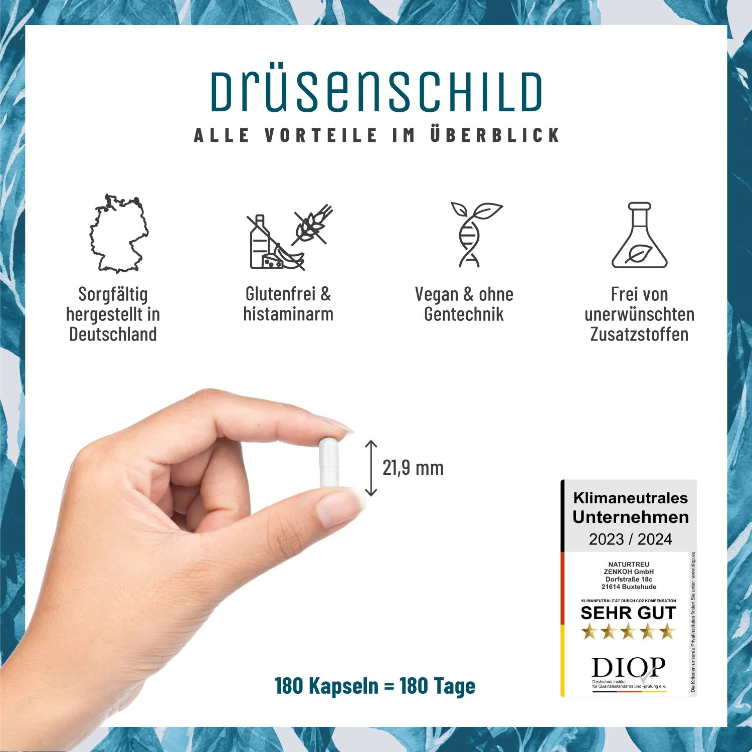 Drüsenschild: Schilddrüse-Komplex mit Jod & Selen - Image 6