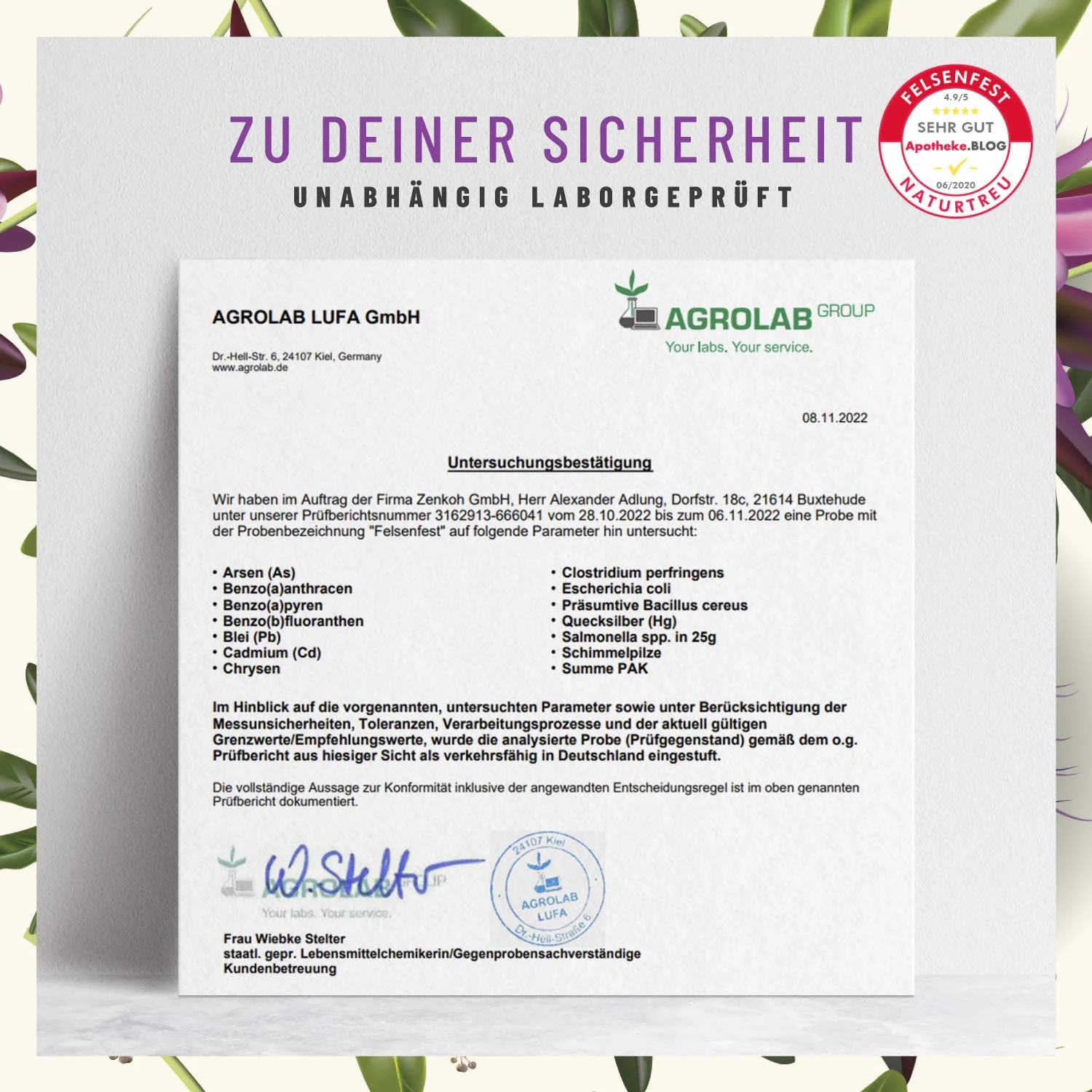 Felsenfest Small: Johanniskraut Baldrian Passionsblume Komplex - Image 7