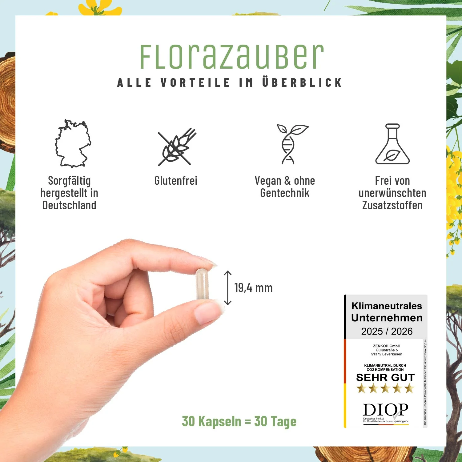 Florazauber Small: Kulturen-Komplex für Darmschleimhaut* & Immunsystem** - Image 7