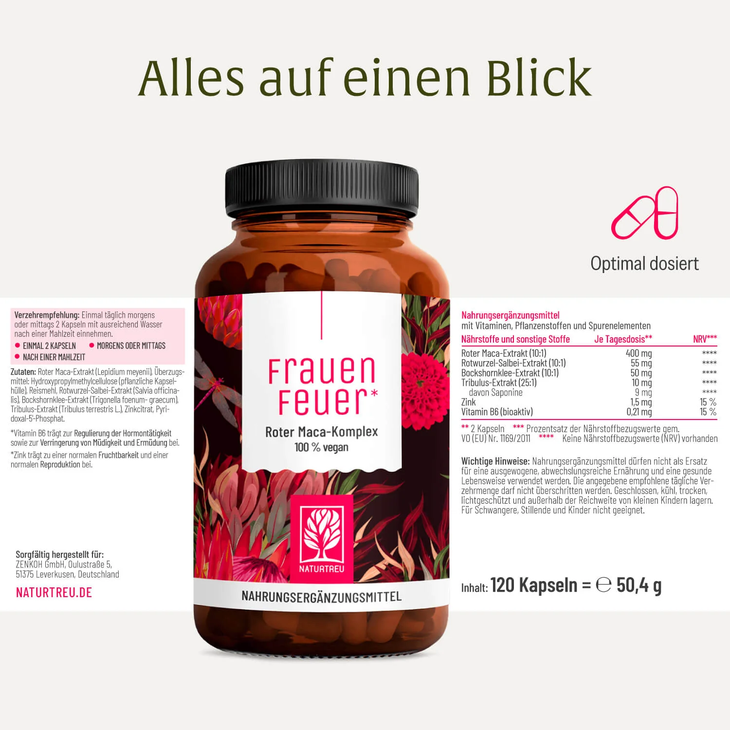 Frauenfeuer: Roter Maca-Komplex - Image 10