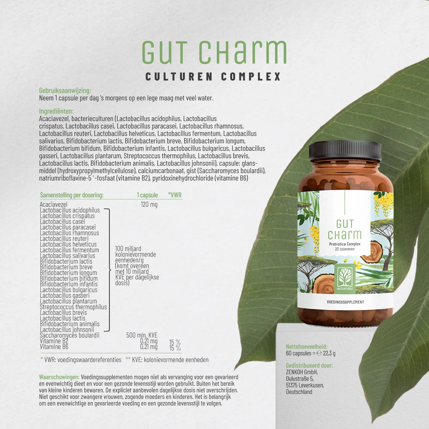 Gut Charm: Complex van bacterieculturen voor de darmen* - Image 7