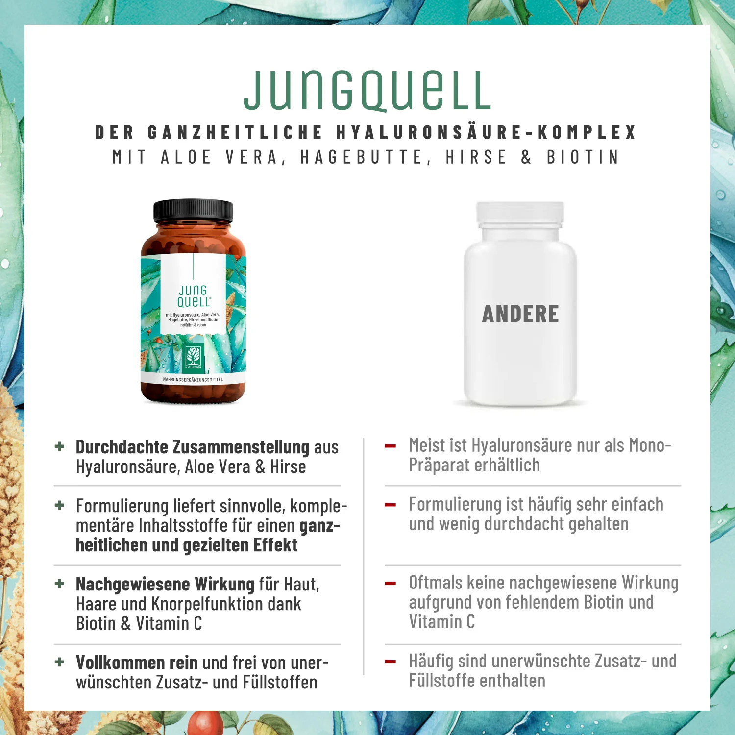 Haut und Haar Paket: Hyaluronsäure & Haarwurzel-Komplex - Image 5