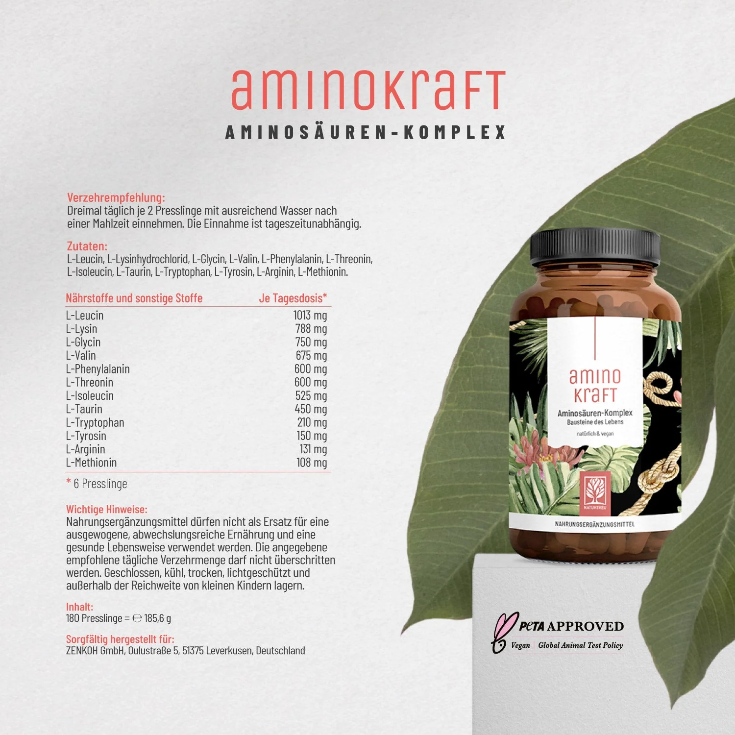 Kraft-Paket: Kreatin-Monohydrat & Aminosäuren-Komplex - Image 8