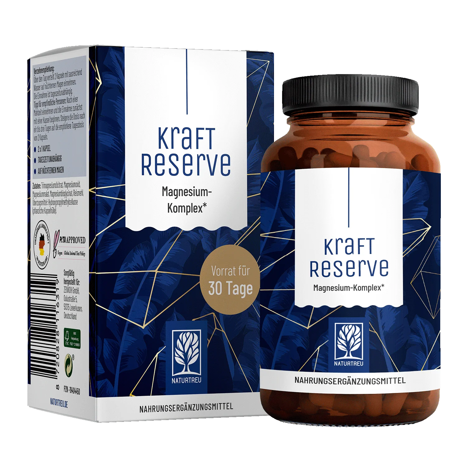 Kraftreserve Small: Magnesium-Komplex