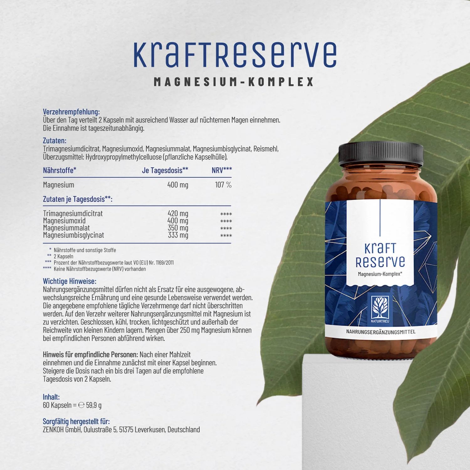 Kraftreserve Small: Magnesium-Komplex - Image 11