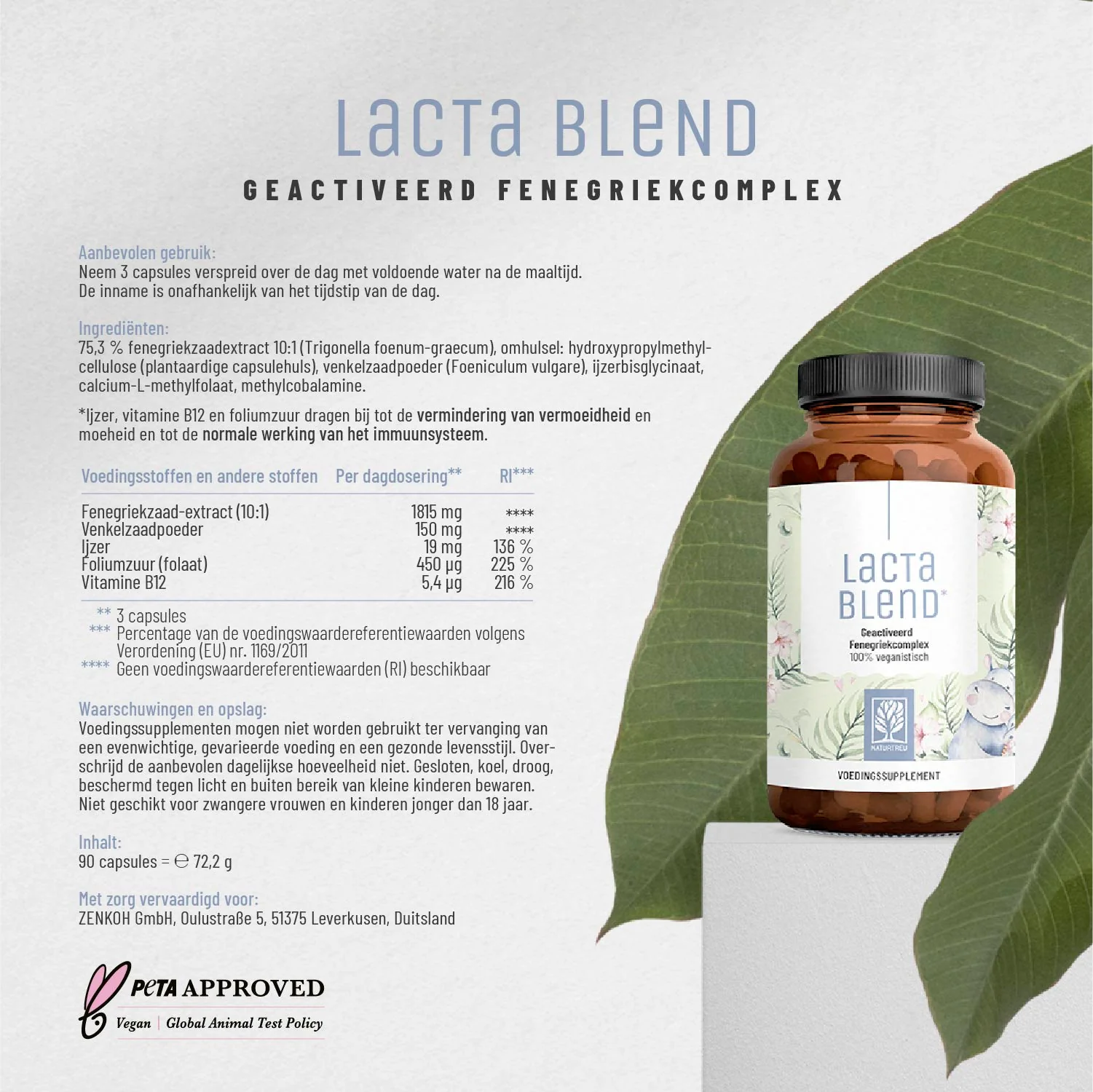 Lacta Blend: Geactiveerd fenegriekcomplex - Image 8