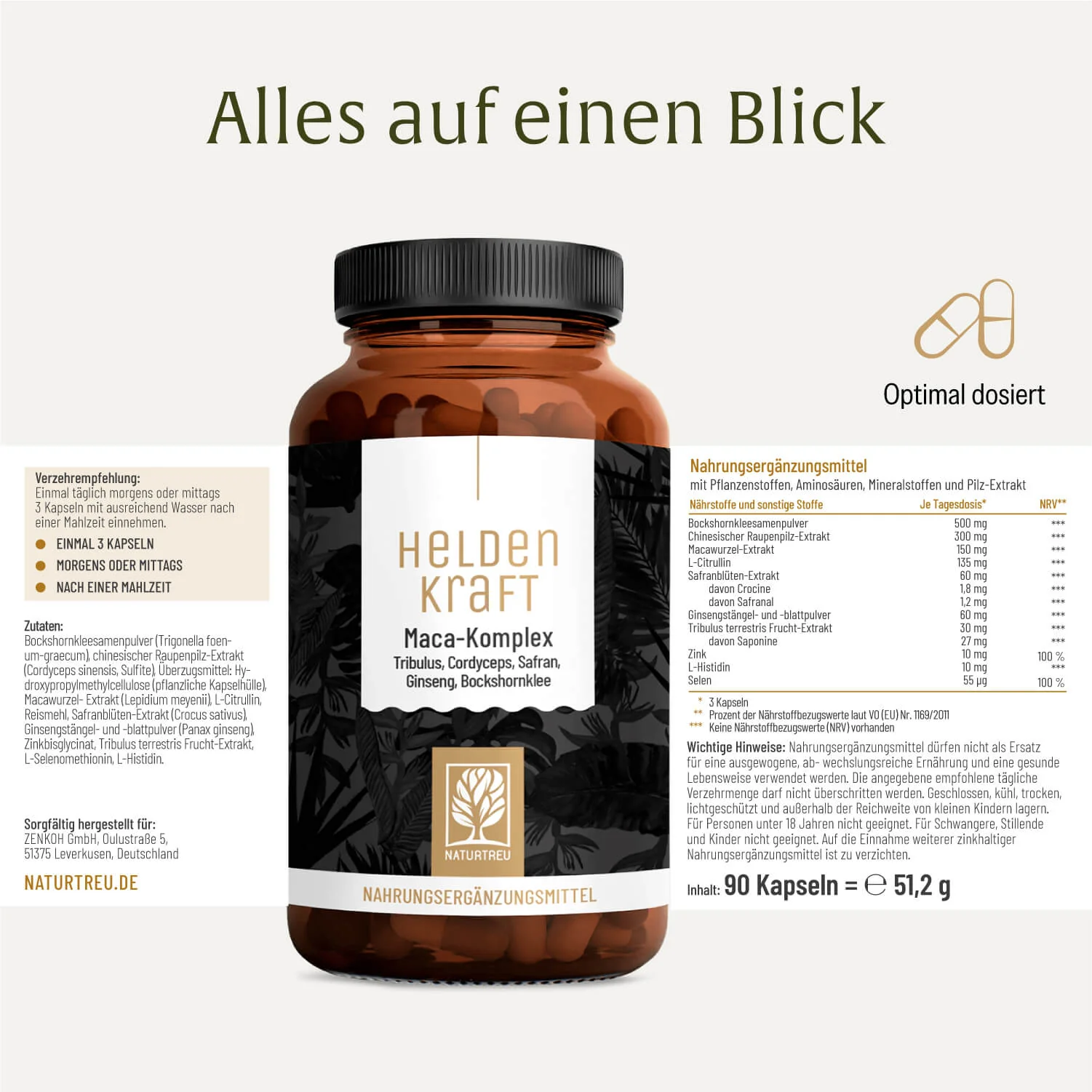 Heldenkraft: Maca-Komplex mit Tribulus - Image 11