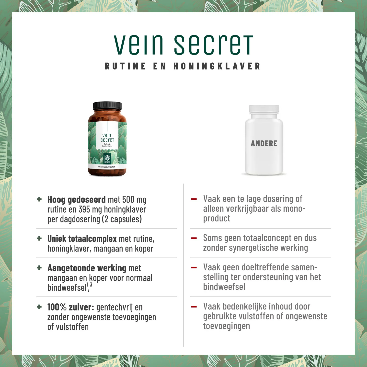 Vein Secret: Rutine en honingklavercomplex - Image 4