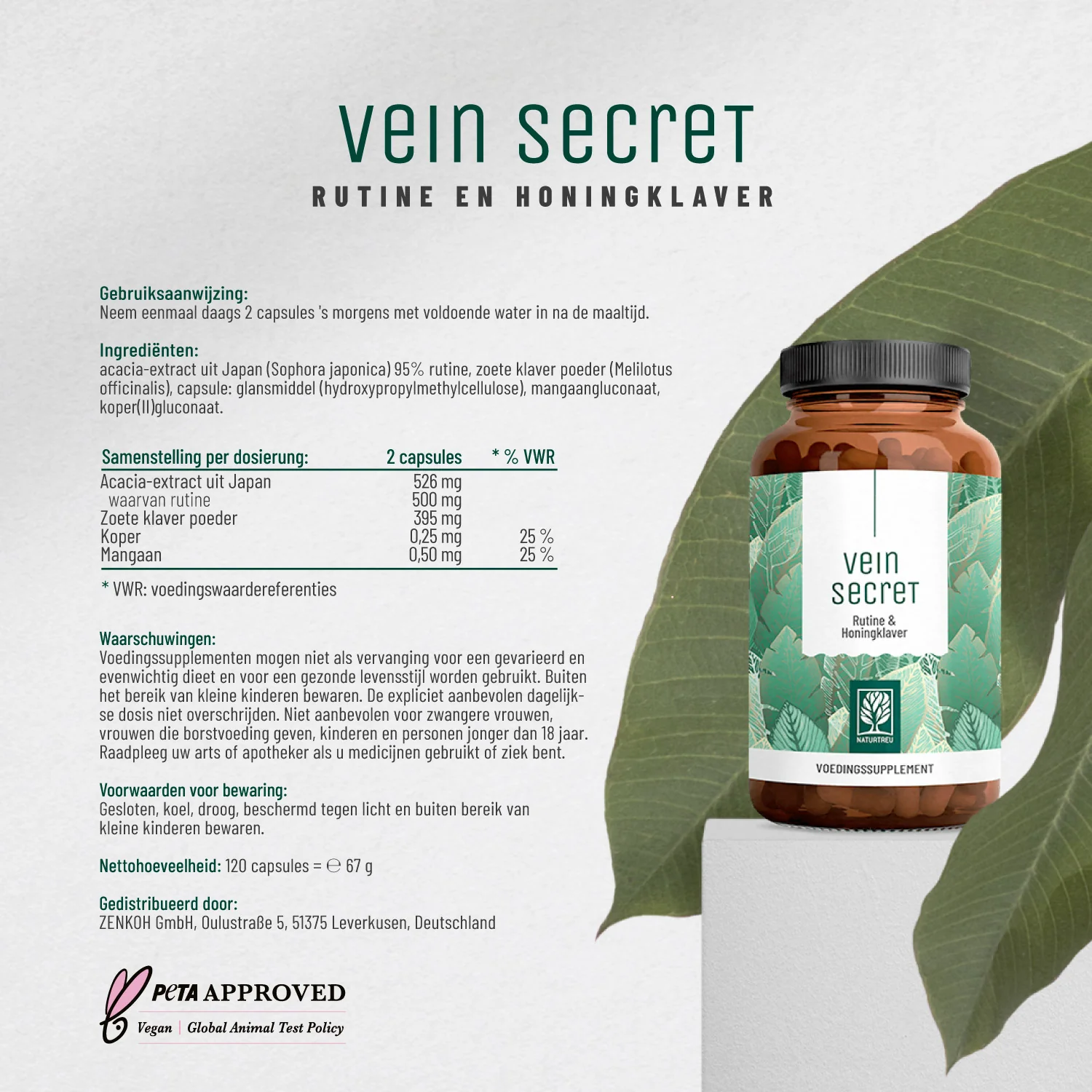 Vein Secret: Rutine en honingklavercomplex - Image 8