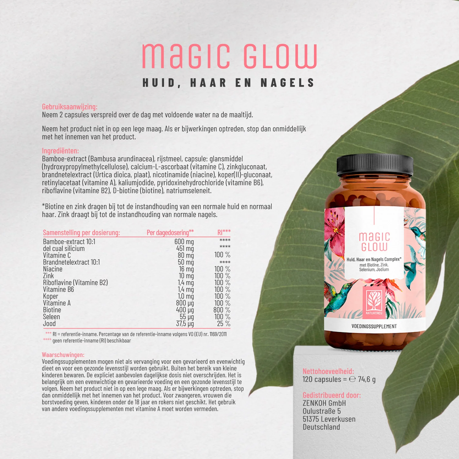 Magic Glow: Schoonheidscomplex voor huid, haar en nagels - Image 7