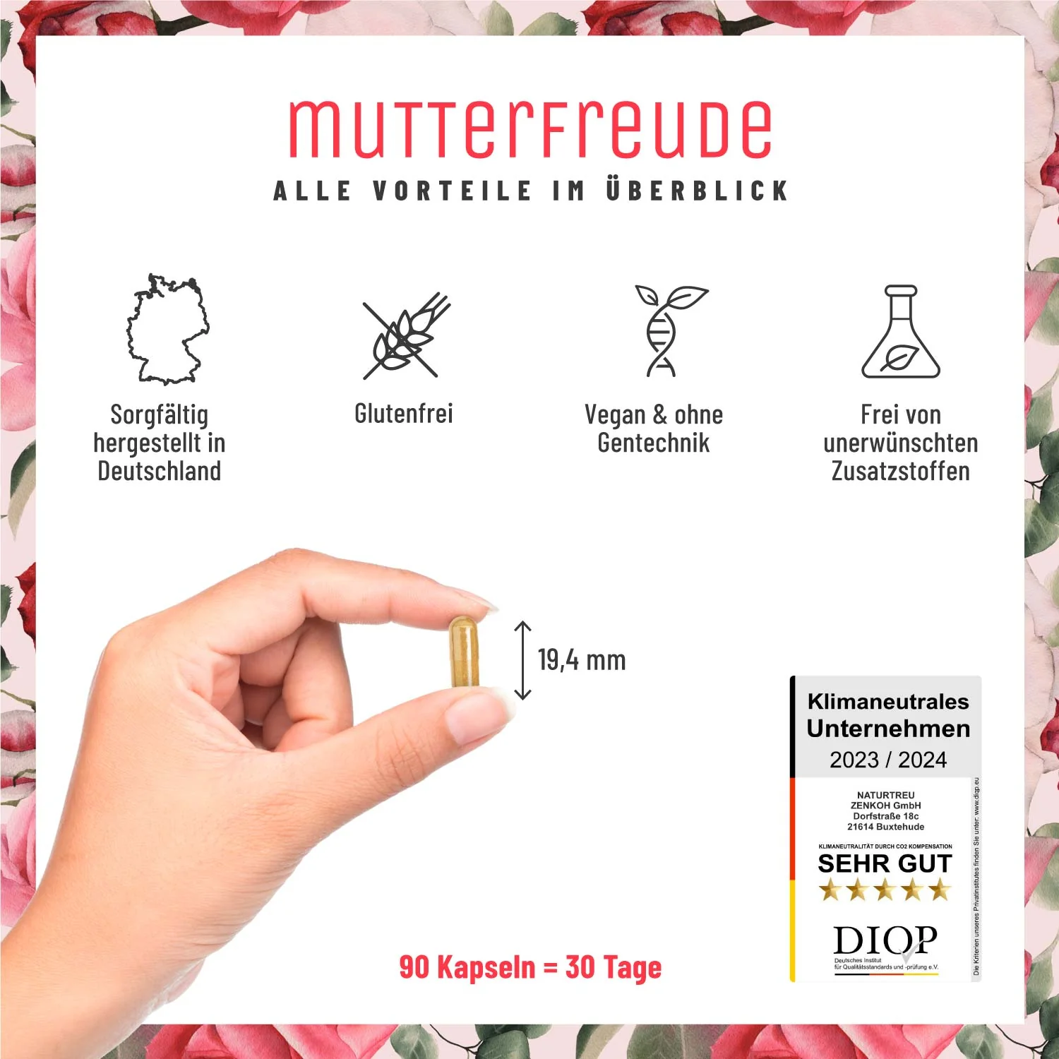 Mutterfreude: Mönchspfeffer Folsäure Komplex - Image 8