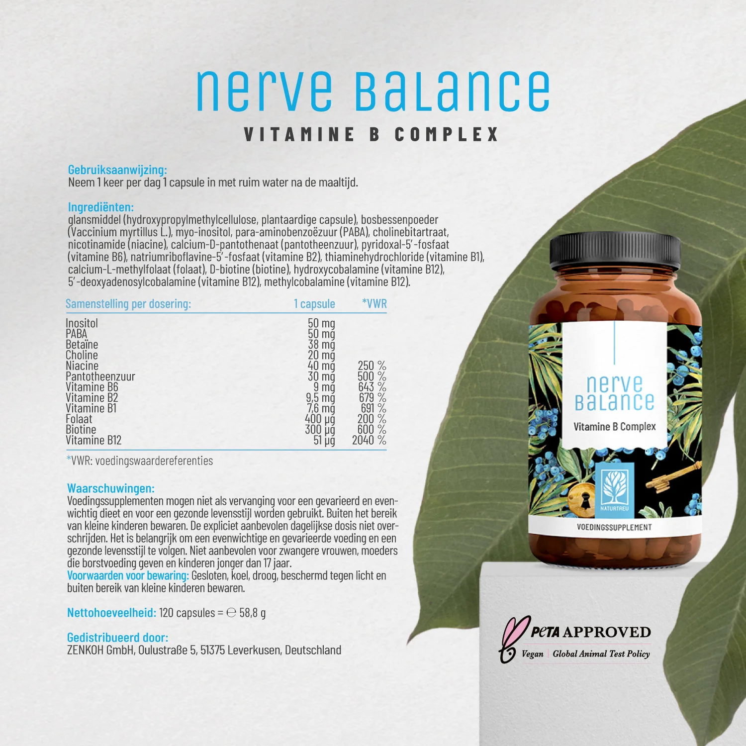 Nerve Balance: Hoog gedoseerd vitamine b-complex - Image 8