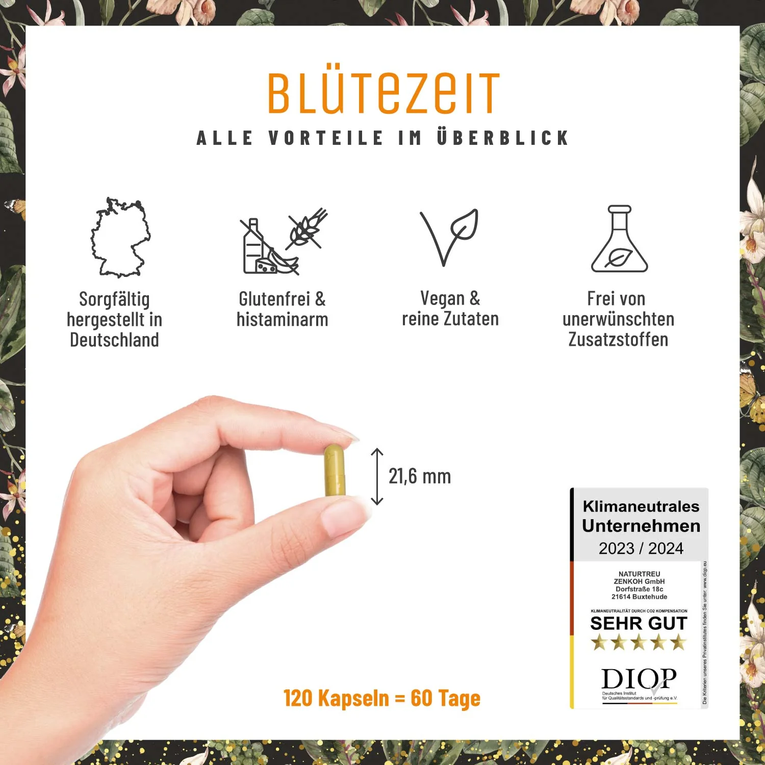 Blütezeit: Quercetin-Komplex mit Bromelain & Vitamin C - Image 7