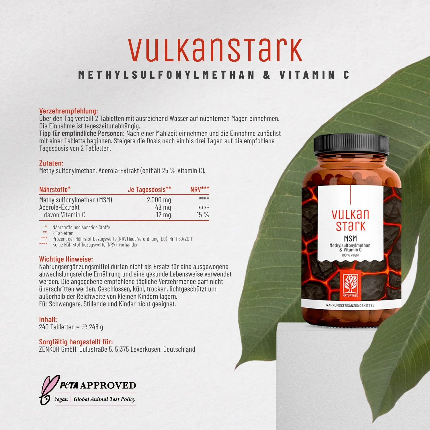 Reingefühl-Paket: Bio-Chlorella & -Spirulina, MSM & Schwarzkümmelöl - Image 10