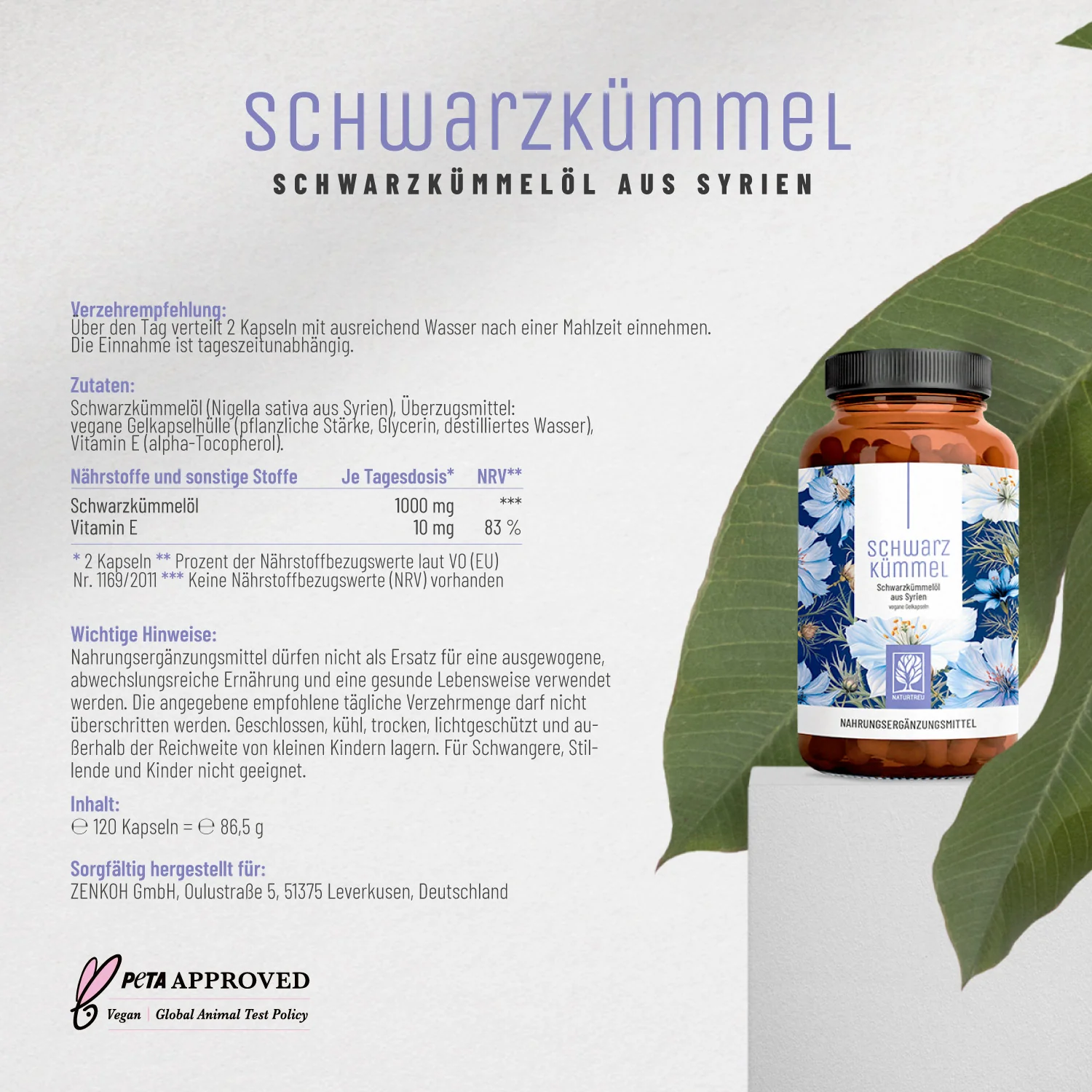 Schwarzkümmel: Schwarzkümmelöl aus Syrien - Image 11