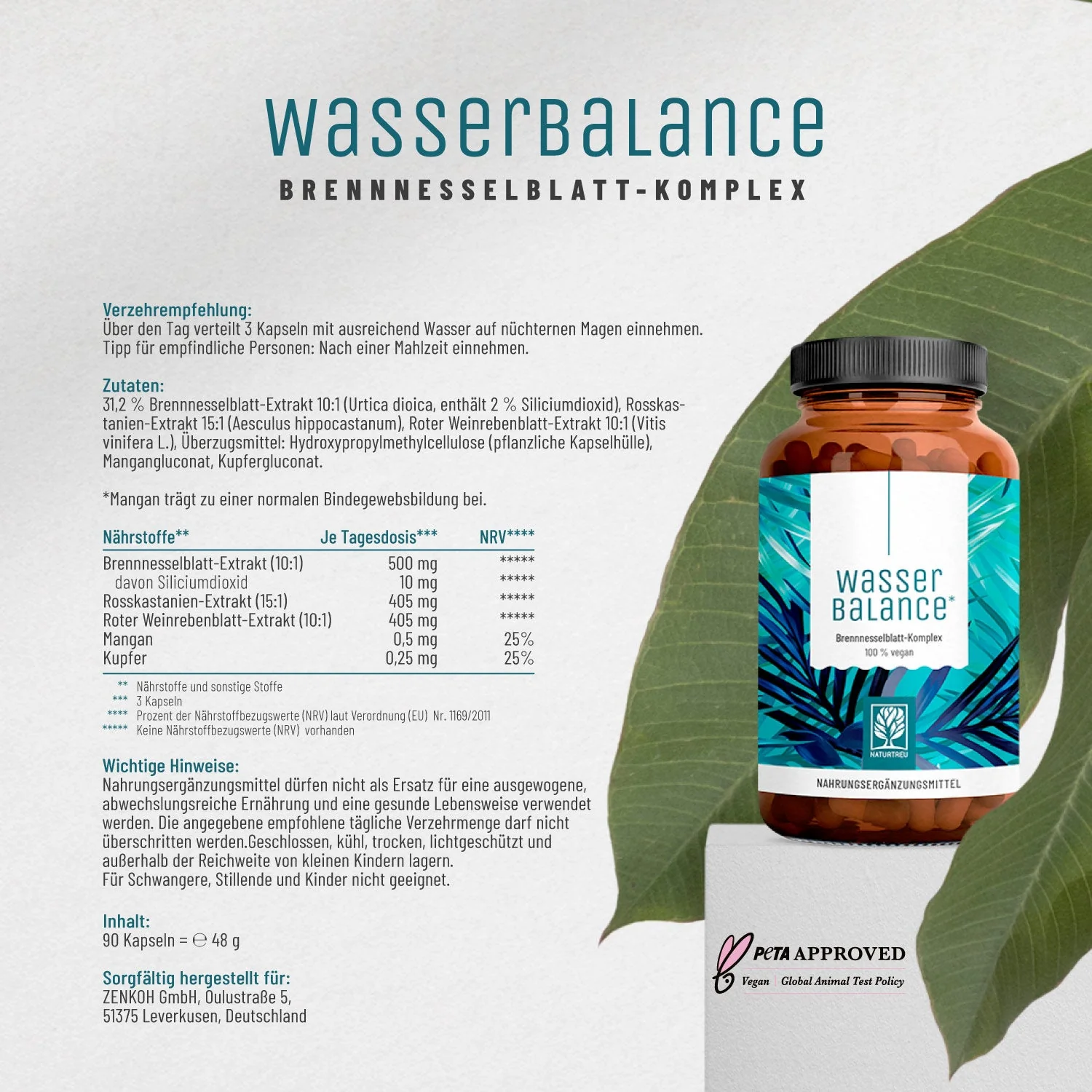 Sommerleicht Paket: Brennnesselblatt- und Metabolismus-Komplex - Image 8