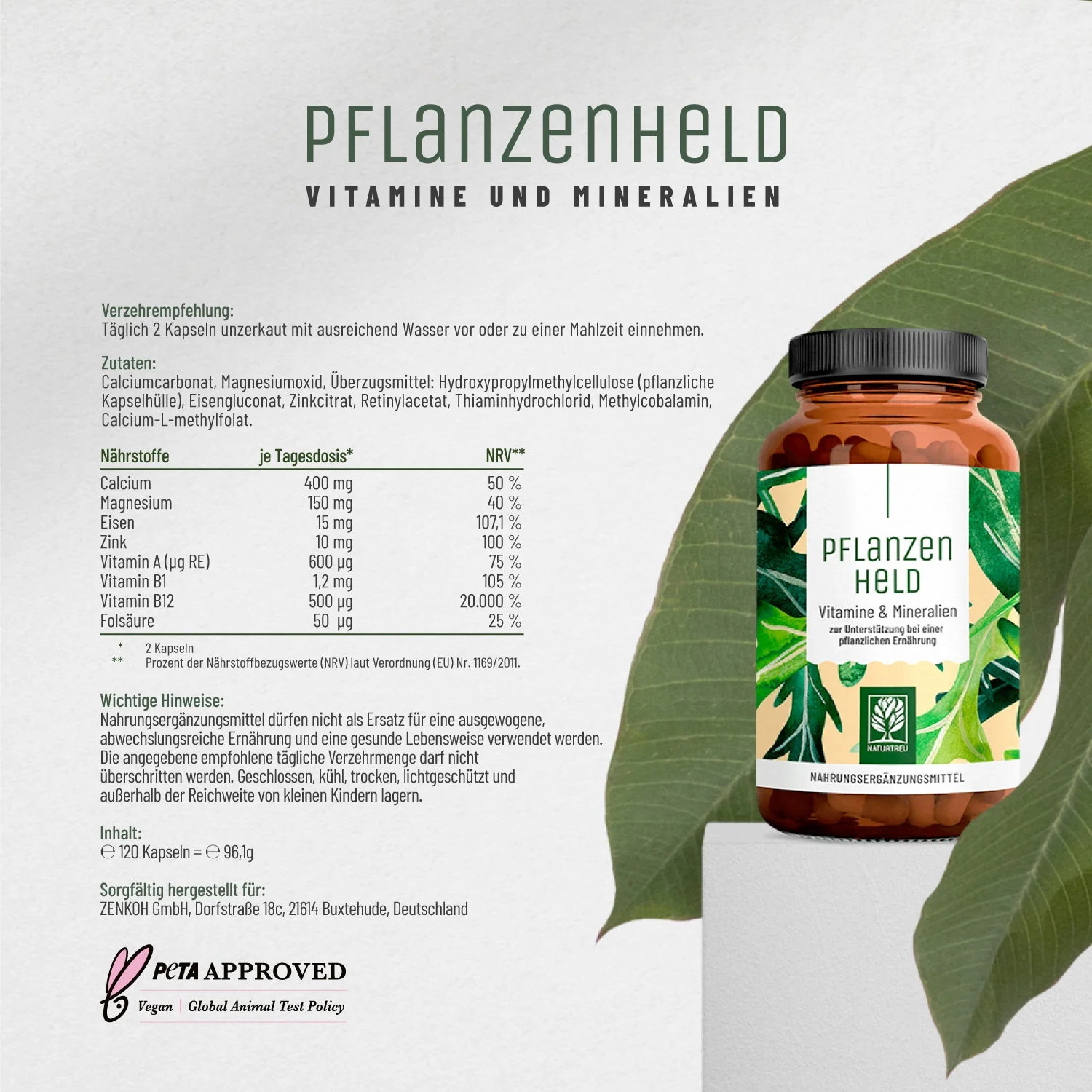 Pflanzliche Ernährung Paket - Sonnenfreund, Pflanzenheld & Algenkraft - Image 7