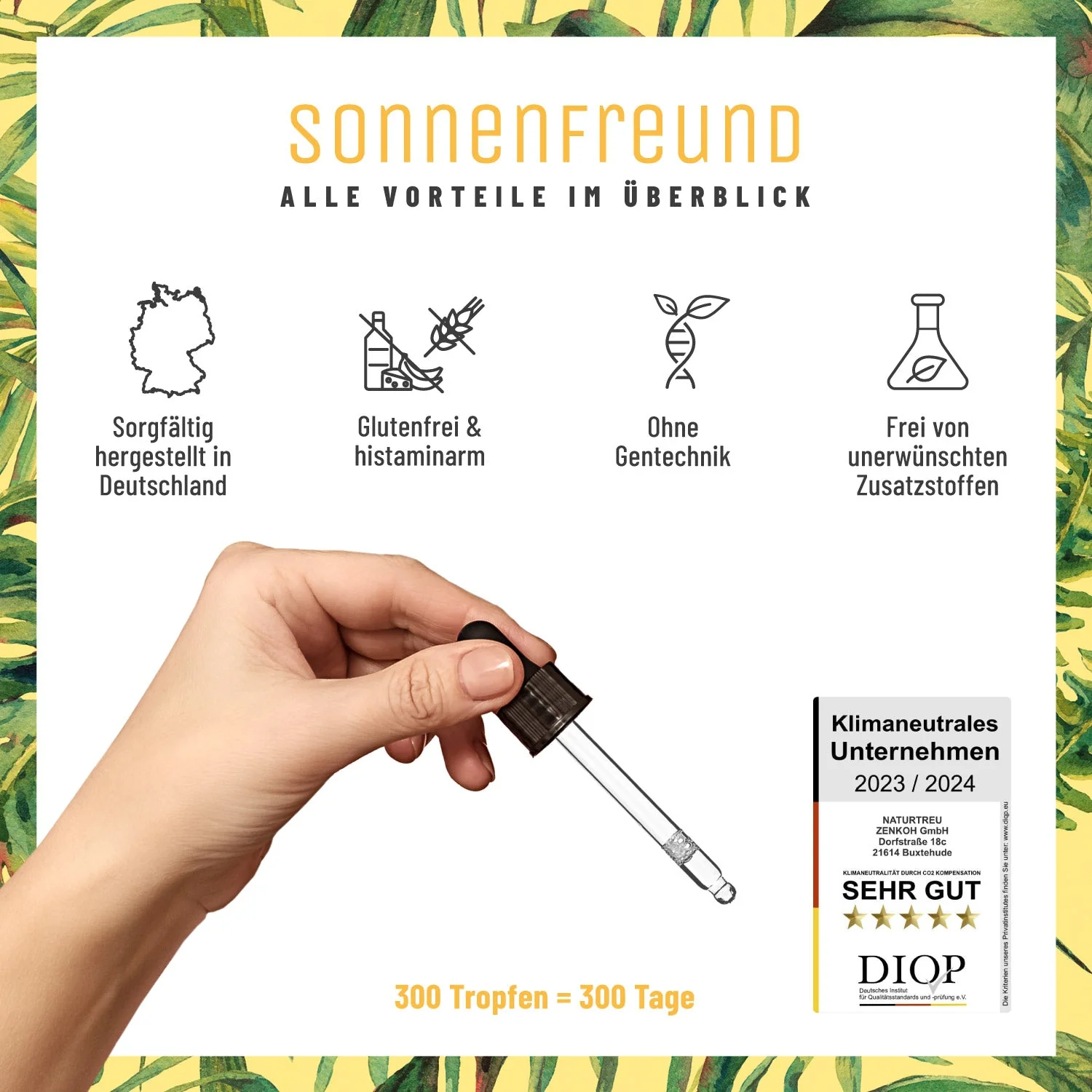 Sonnenfreund Small: Vitamin D3 & K2 Tropfen für Erwachsene (1.000 I.E.) - Image 7