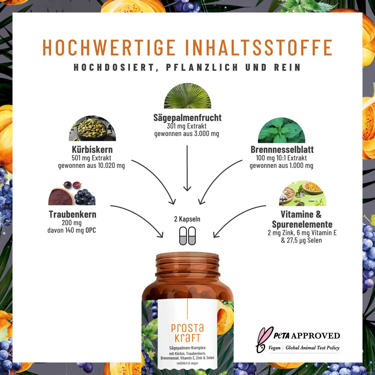 Starke Jahre Paket: Prostakraft, Knochenstark & Blutdruck - Image 4