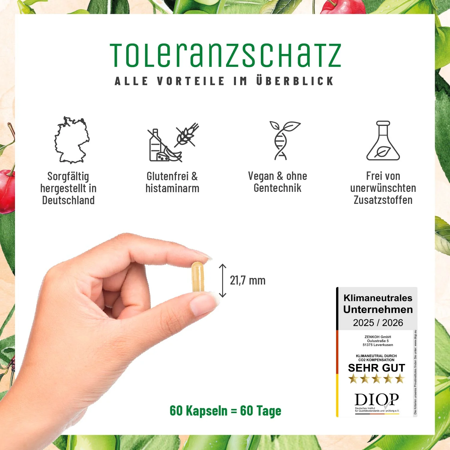 Toleranzschatz: HIT Diaminoxidase (DAO) Komplex - Image 10