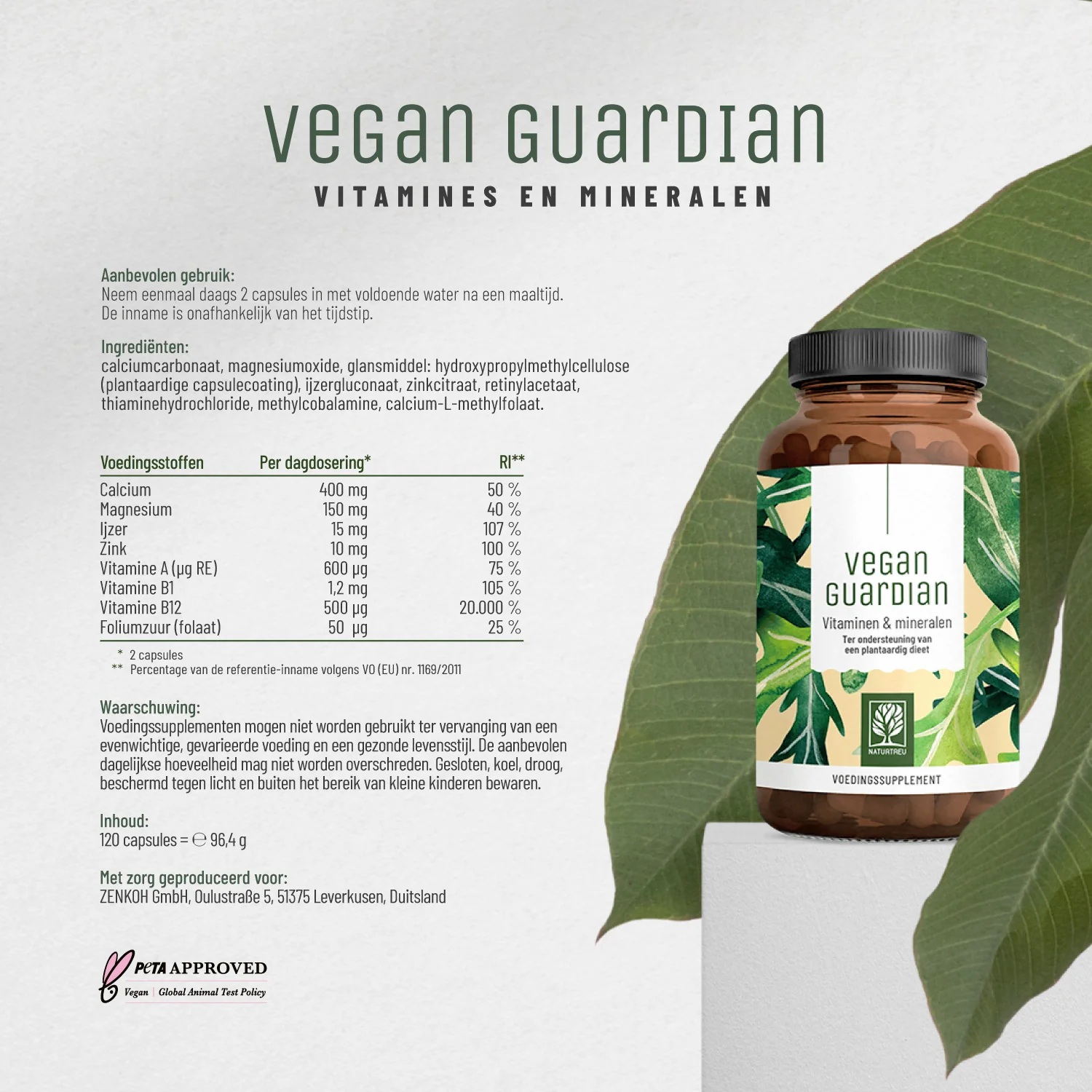 Vegan Guardian: Micronutriëntencomplex voor veganisten en vegetariërs - Image 7