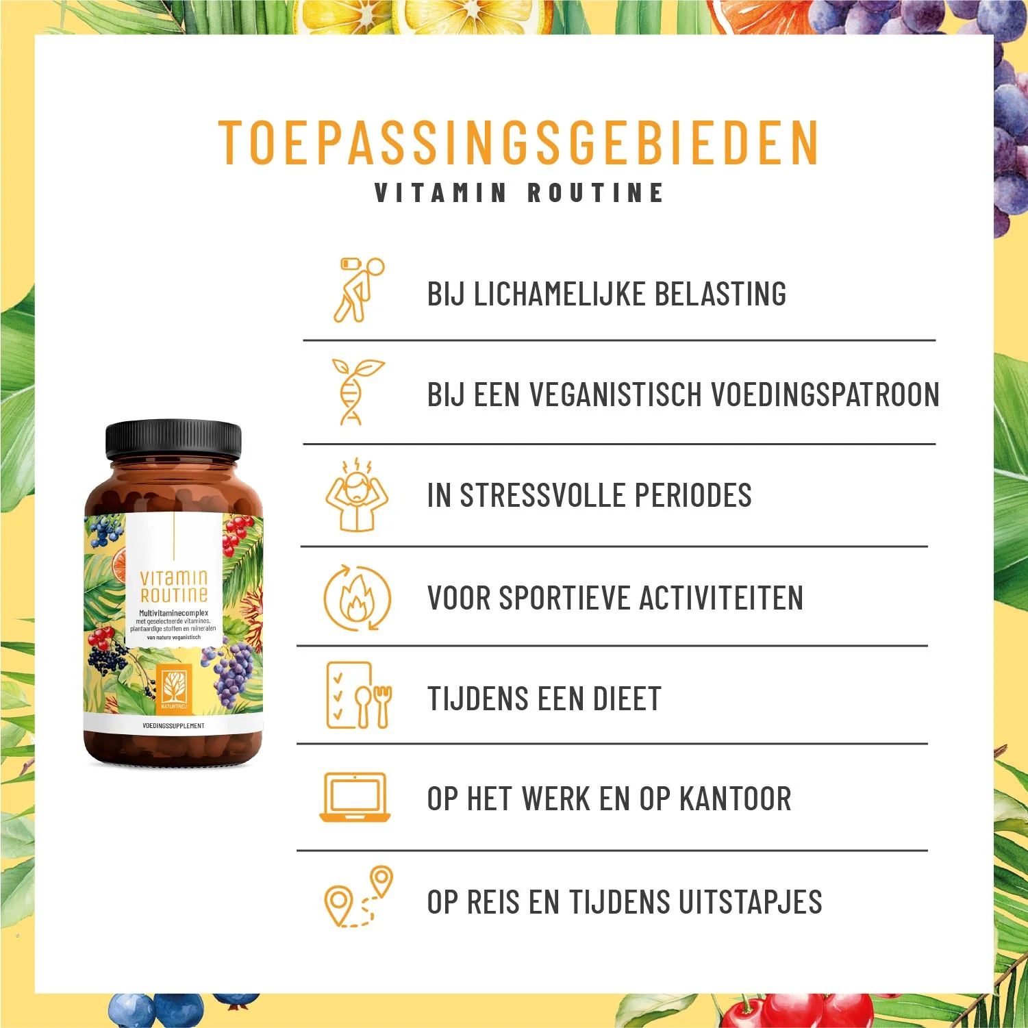Vitamin Routine: Multivitaminecomplex met geselecteerde vitamines, plantaardige stoffen en mineralen - Image 5