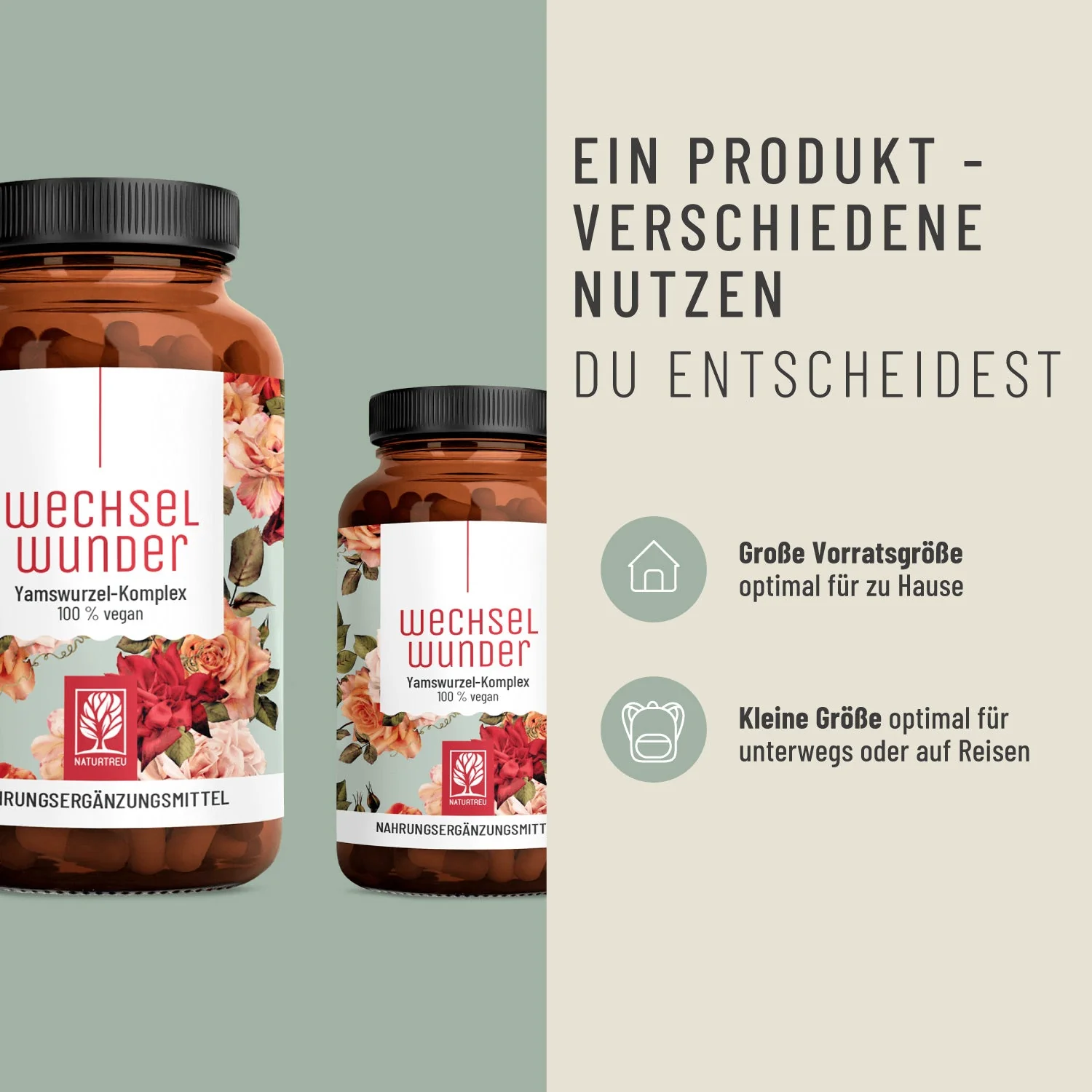 Wechselwunder Small: Wechseljahre-Komplex mit Yams & Rotklee - Image 5