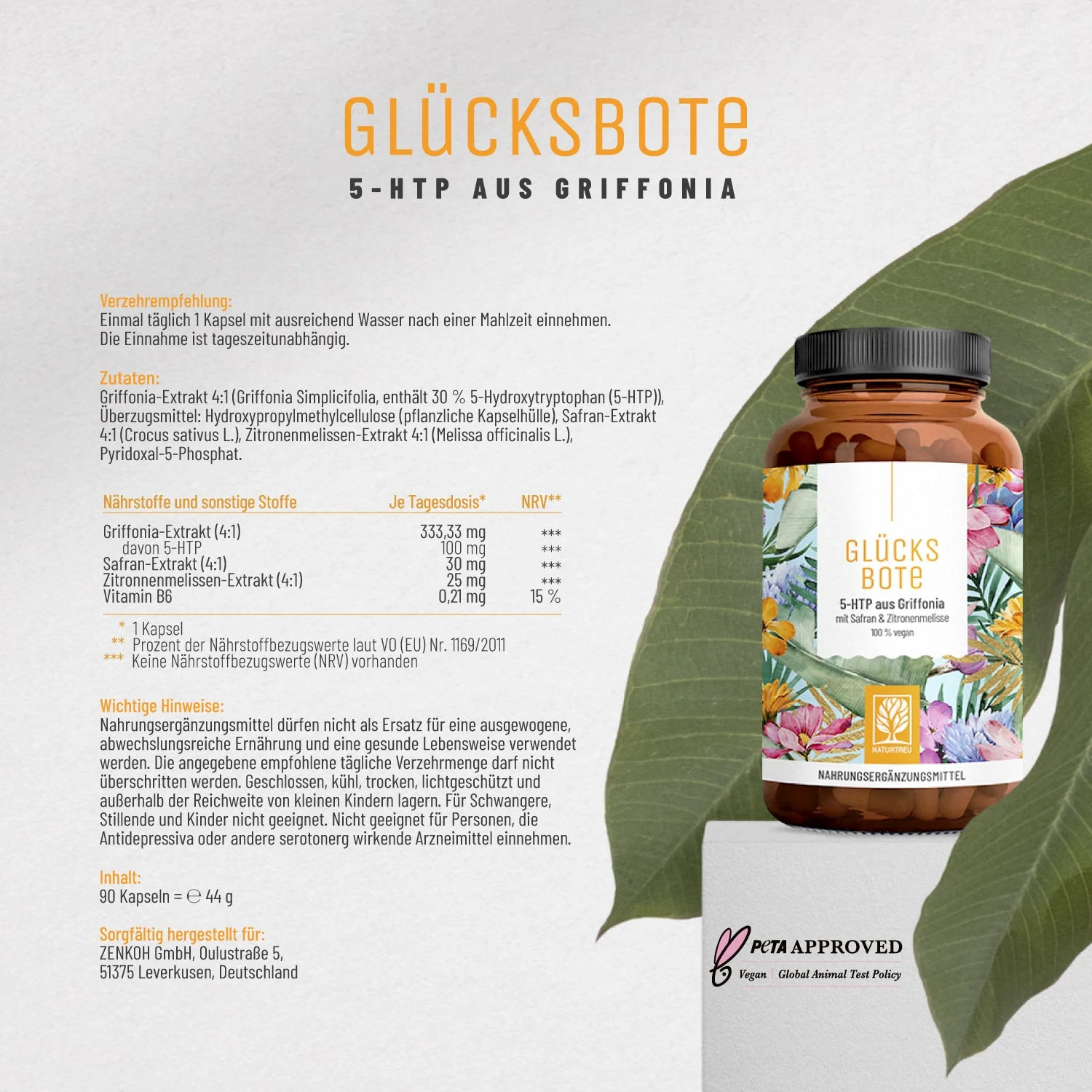 Winterblues-Paket: 5-HTP aus Griffonia mit Vitamin D3 & K2 - Image 7