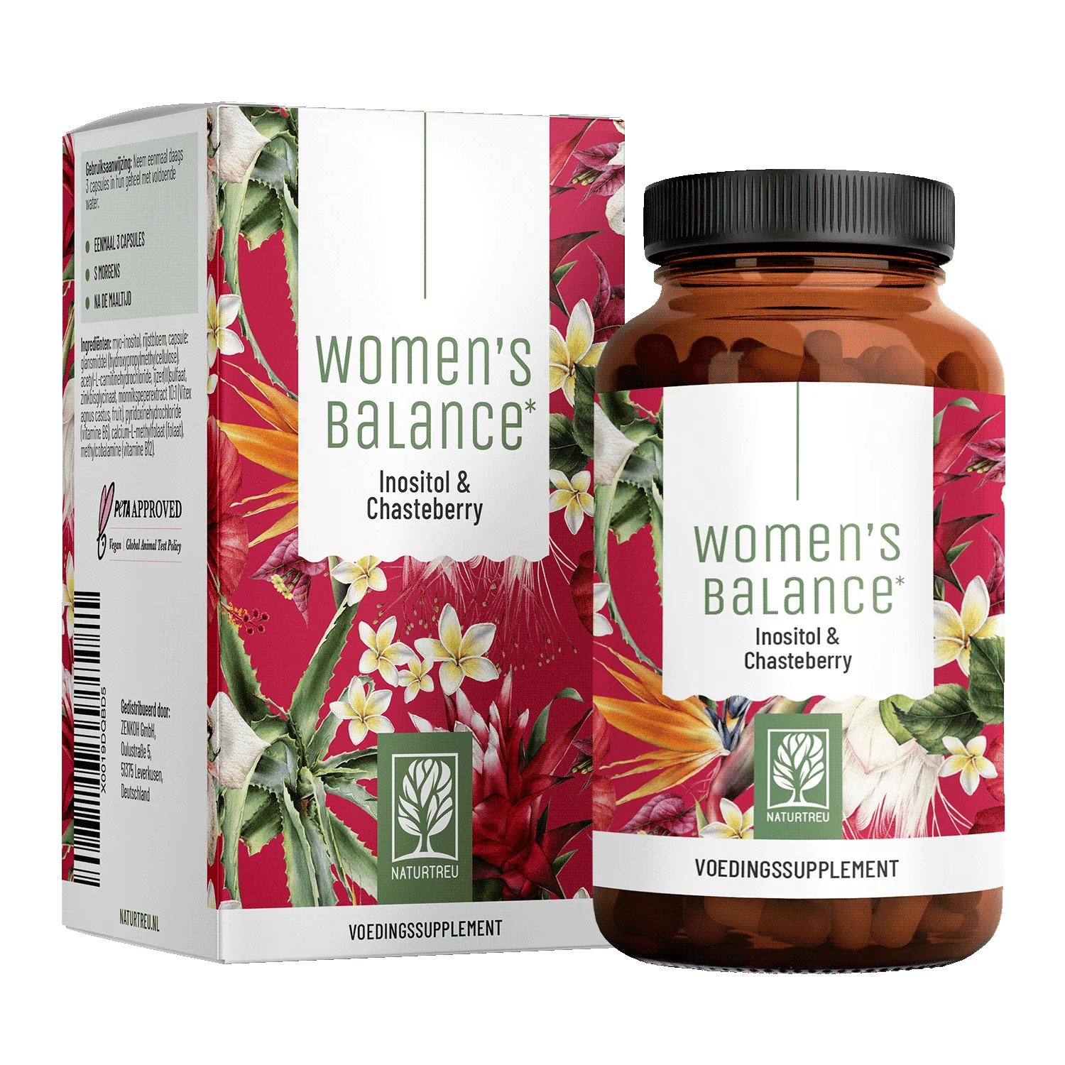 Women's Balance: Complex van inositol en monnikspeper