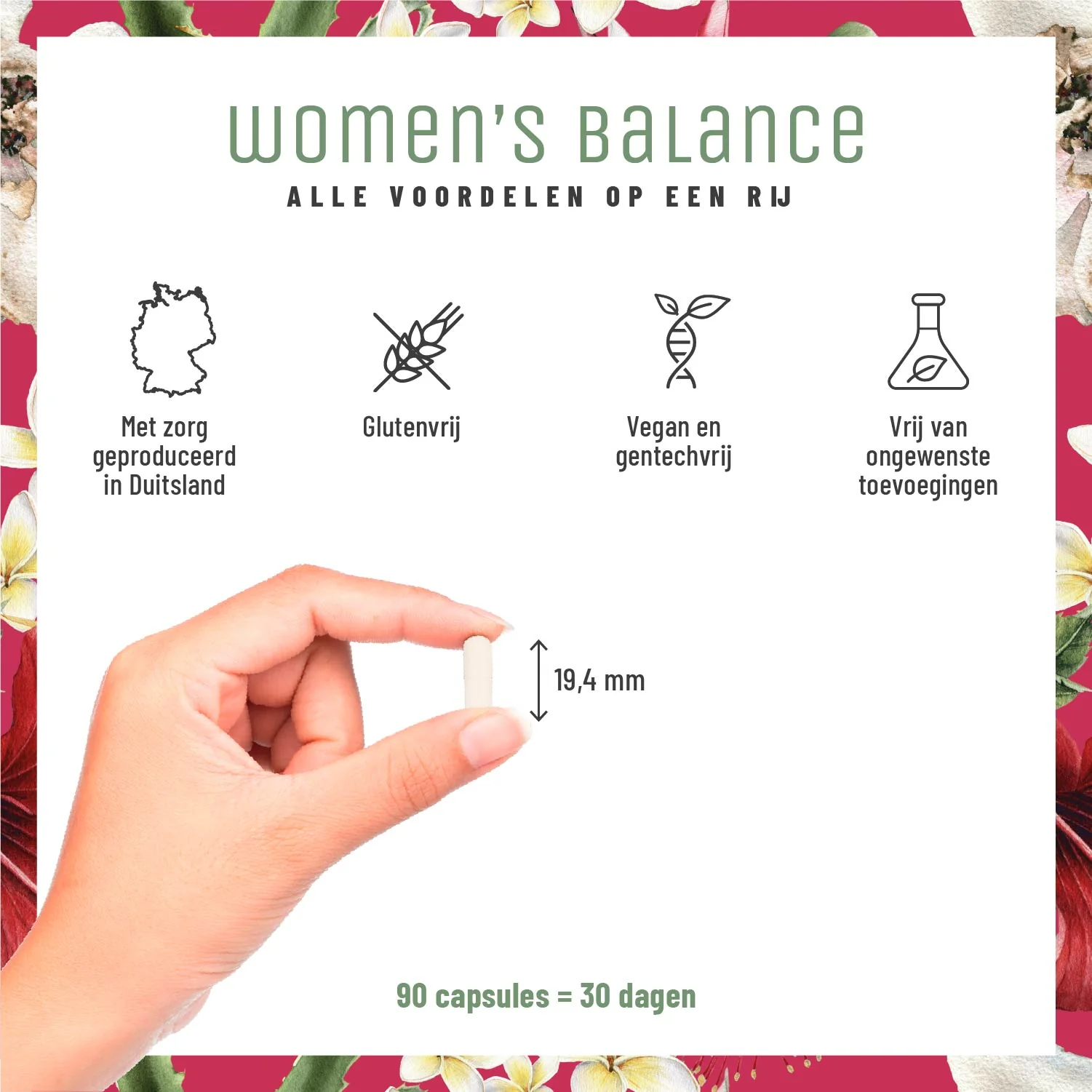 Women's Balance: Complex van inositol en monnikspeper - Image 5
