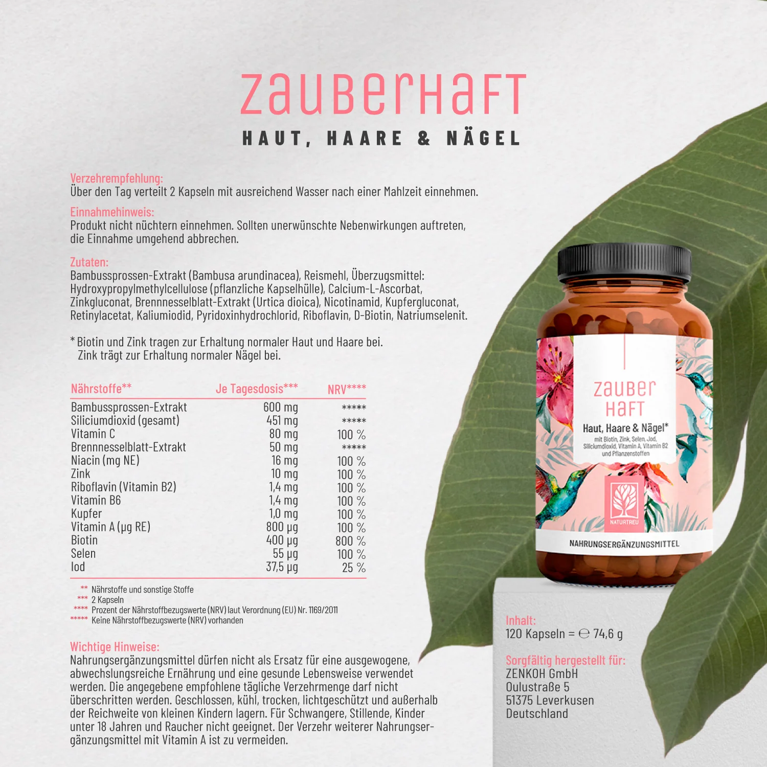 Zauberhaft: Beauty-Komplex für Haut, Haare und Nägel - Image 9
