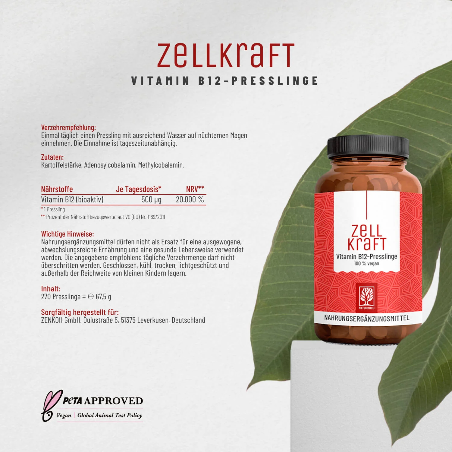 Zellkraft: Vitamin B12-Presslinge - Image 11